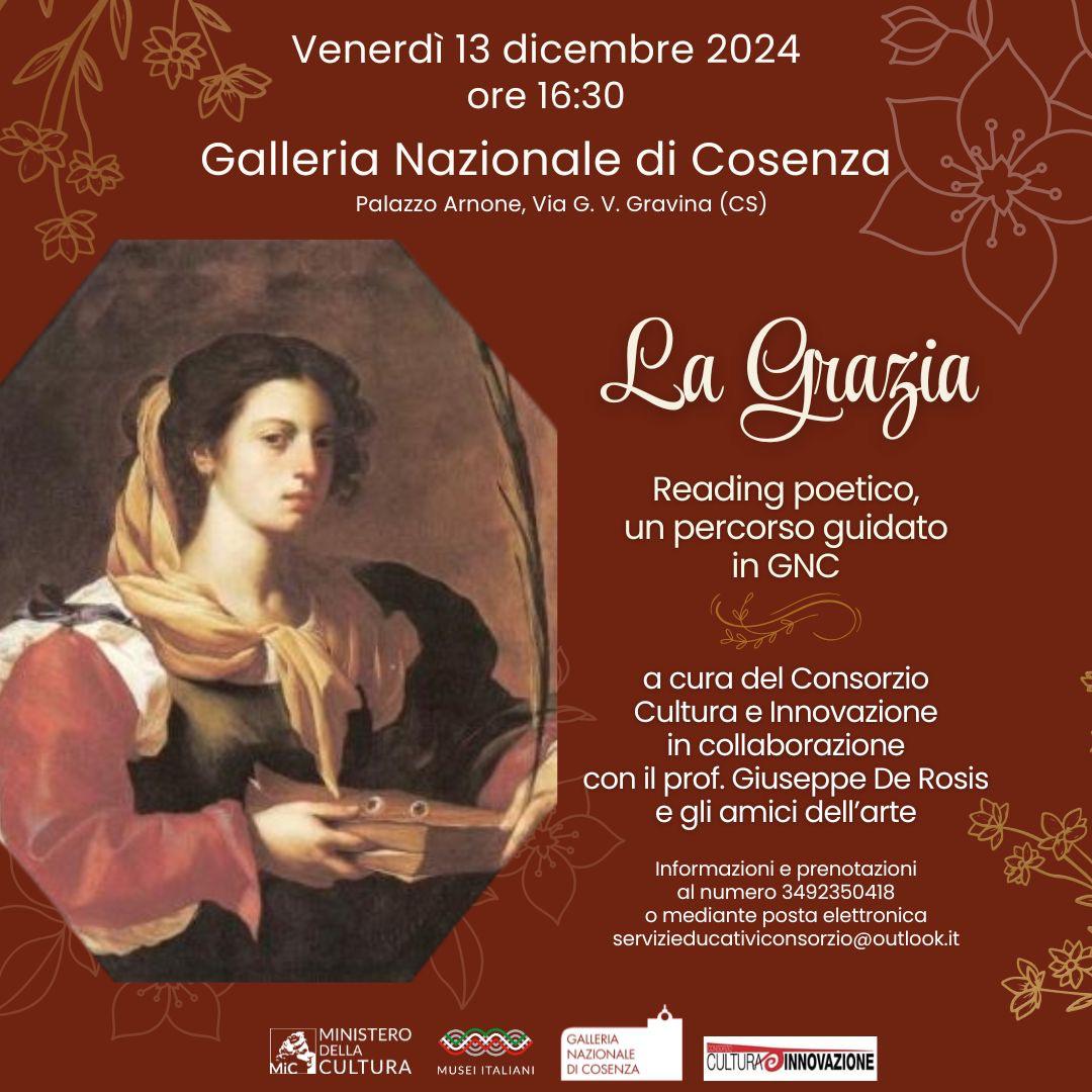 Reading poetico "La Grazia" a Palazzo Arnone